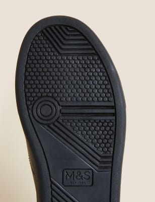 

Boys M&S Collection Kids' Leather Freshfeet™ School Shoes (13 Small - 9 Large) - Black, Black