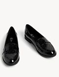 Kids' Patent Freshfeet™ School Loafers (13 Small - 7 Large)