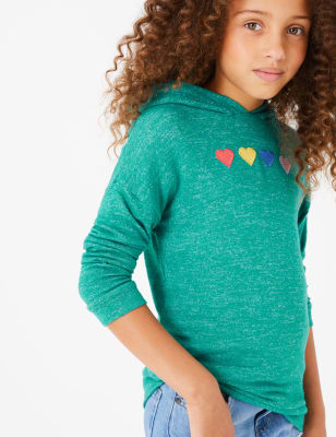 Mikina s&nbsp;kapuc&iacute; s&nbsp;v&yacute;&scaron;ivkou &bdquo;Forever&ldquo; (3&ndash;16&nbsp;let)