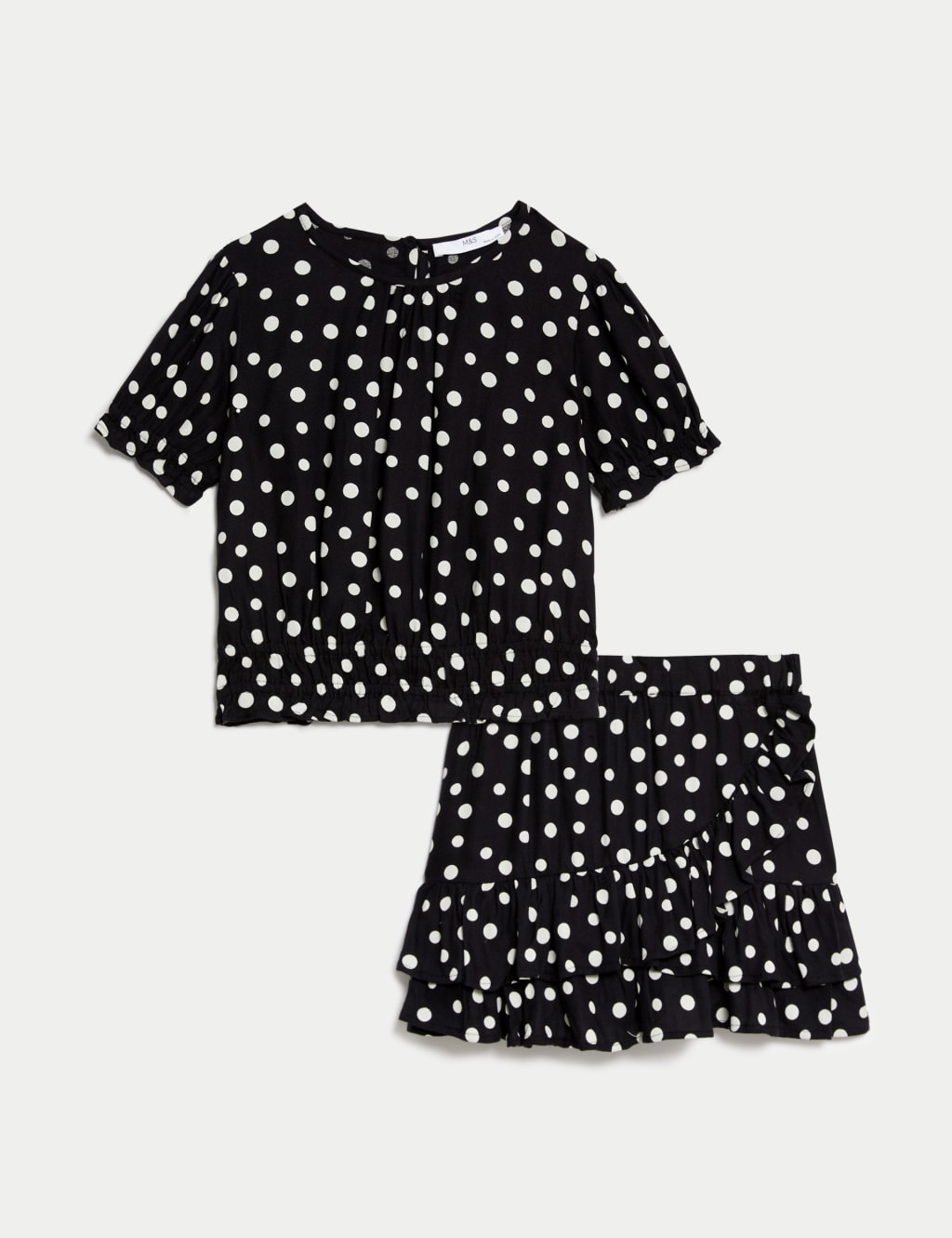 Polka Dot Top & Bottom Outfit (6-16 Yrs) image 2