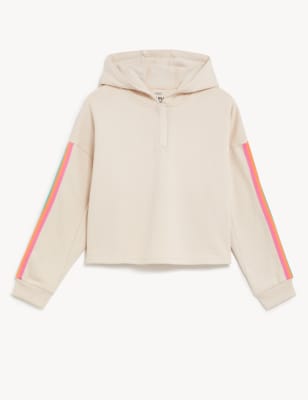 

M&S Collection Sudadera con capucha de algodón adaptable (6-16 años) - Calico, Calico