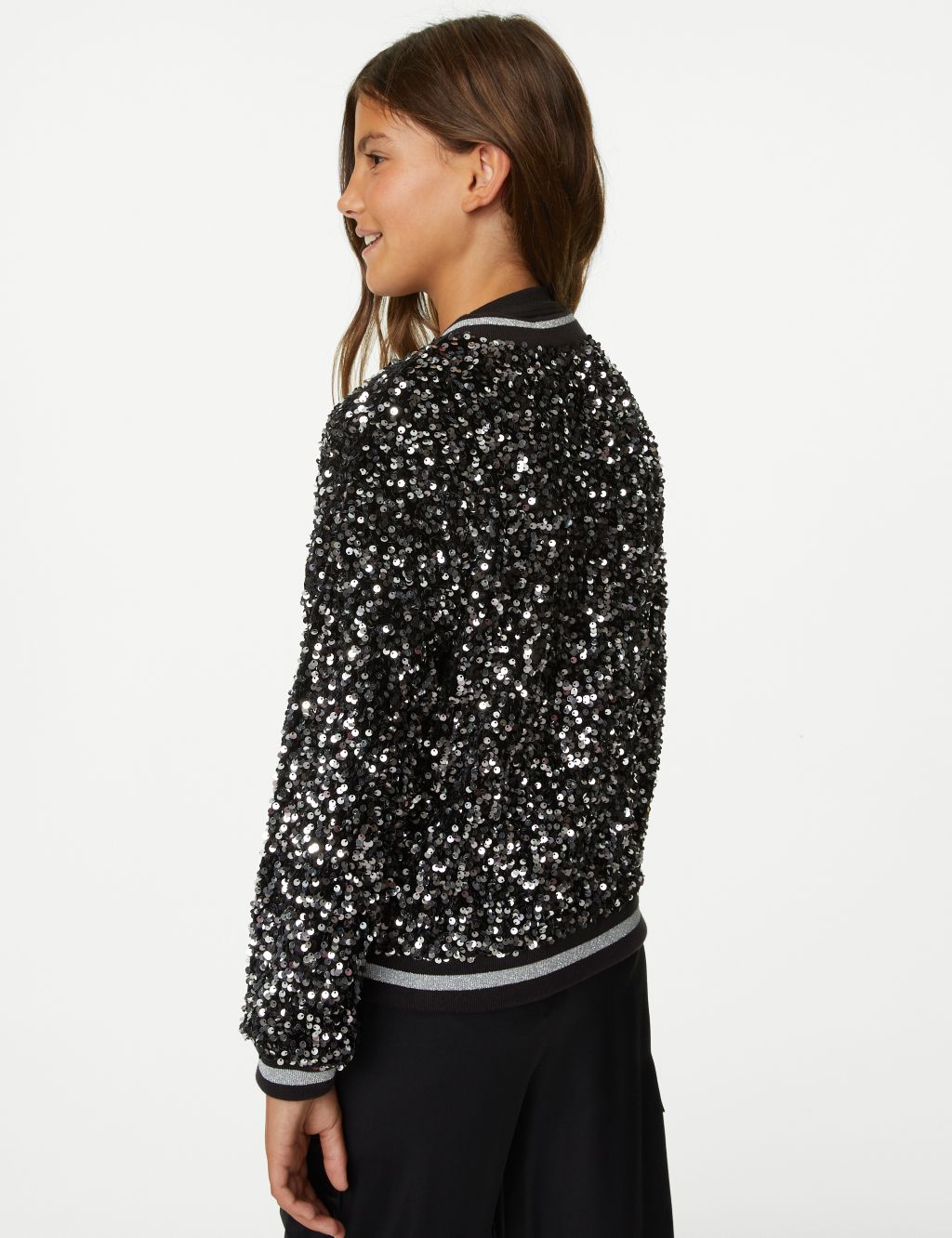 Sequin Bomber (6-16 Yrs) image 6