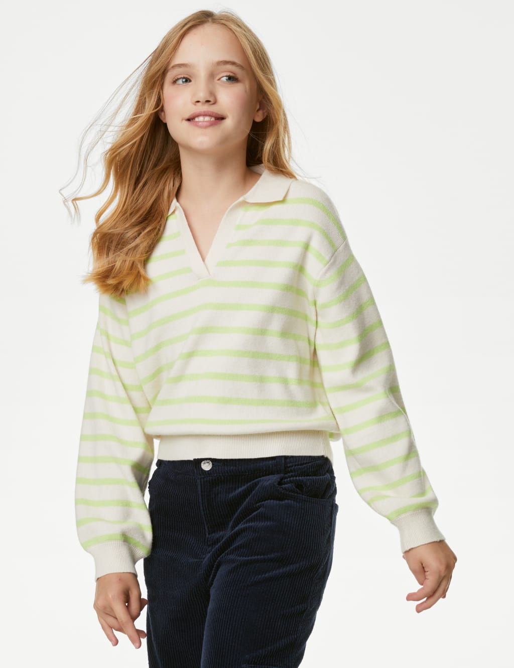 Striped Jumper (6-16 Yrs) image 1