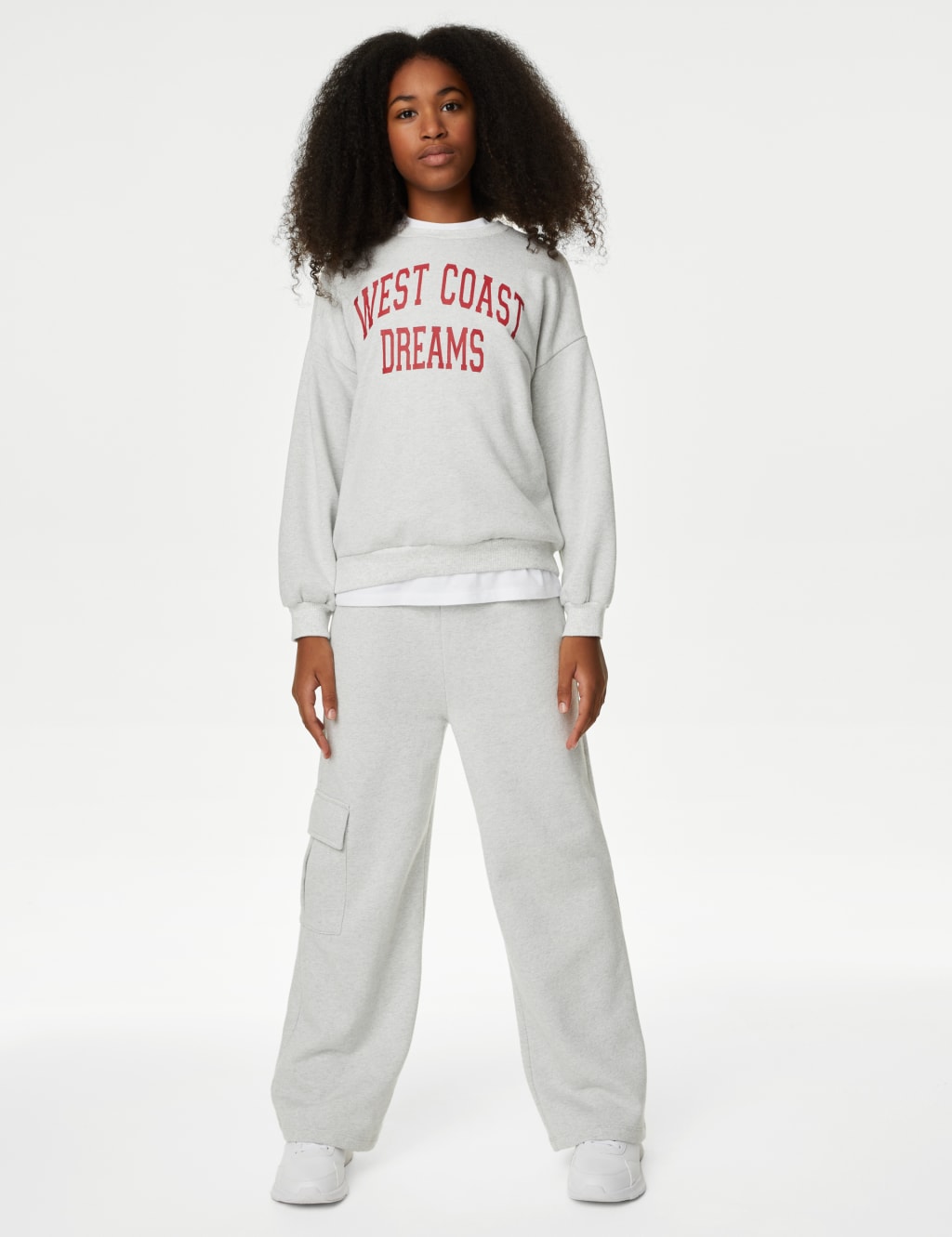 Cotton Blend Slogan Sweatshirt (6-16 Yrs) image 3