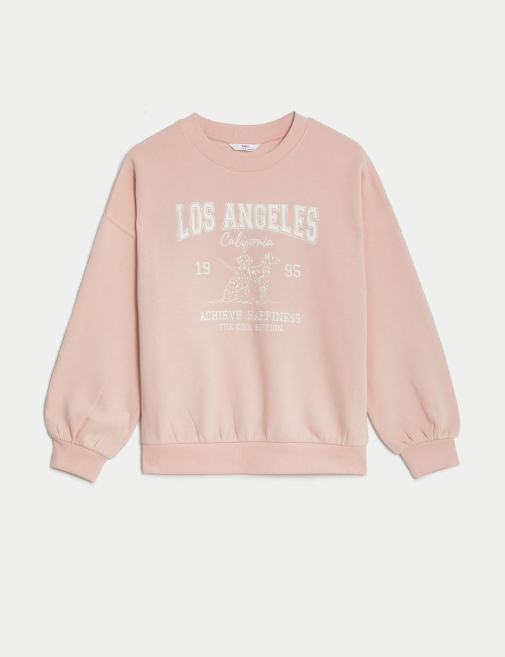 Cotton Rich Slogan Sweatshirt (6-16 Yrs) image 2
