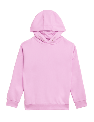 

Girls M&S Collection Cotton Rich Plain Hoodie (6-16 Yrs) - Pale Pink, Pale Pink