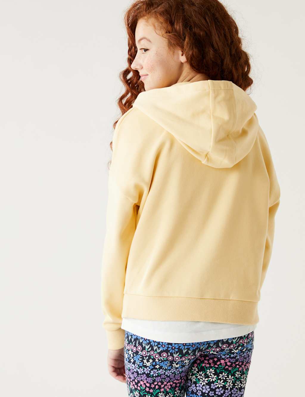 Cotton Rich Zip Hoodie (6-16 Yrs) image 3
