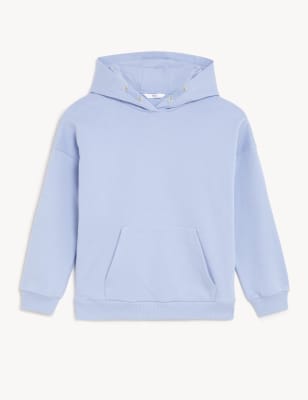 Cotton Rich Plain Hoodie (6-16 Yrs)