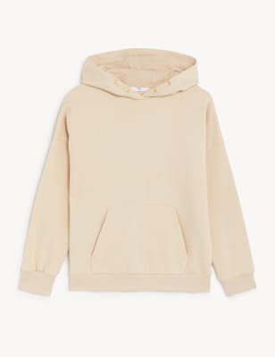 Cotton Rich Plain Hoodie (6-16 Yrs)