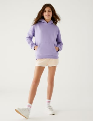 

Girls M&S Collection Cotton Rich Plain Hoodie (6-16 Yrs) - Lilac, Lilac