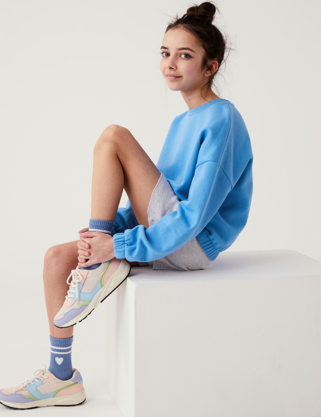 Cotton Rich Sweatshirt (6-16 Yrs) image 1