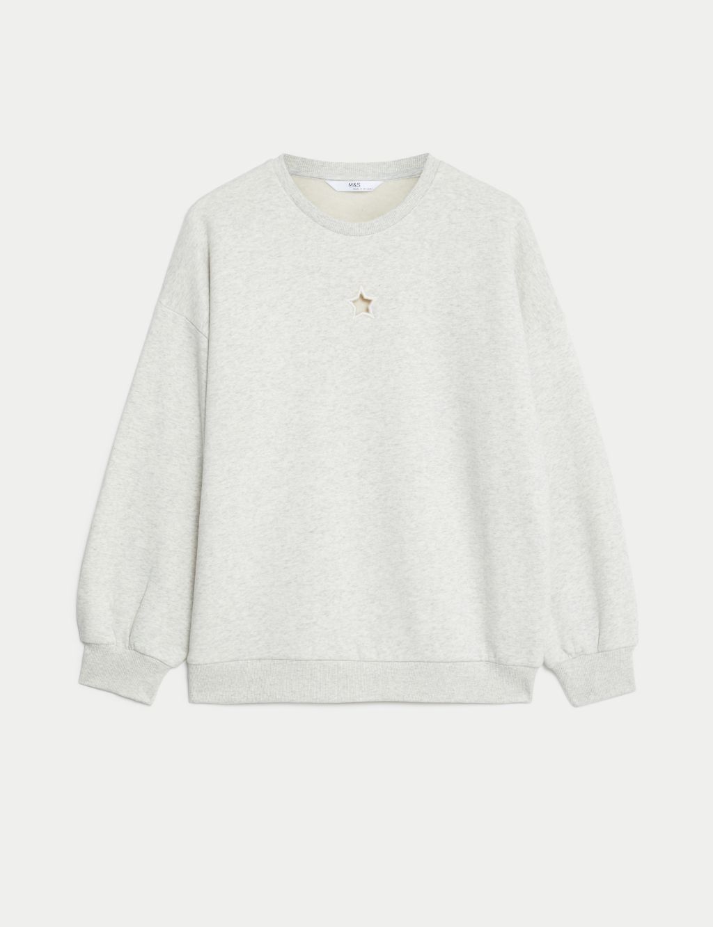 Cotton Rich Star Sweatshirt (6-16 Yrs) image 2