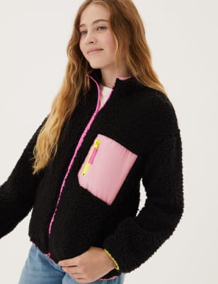 

M&S Collection Chaqueta de borreguito (6-16 años) - Black, Black