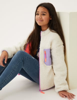 

M&S Collection Chaqueta de borreguito (6-16 años) - Cream, Cream