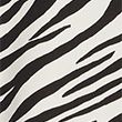 Cotton Rich Zebra Print Sweatshirt (6-16 Yrs) - blackmix