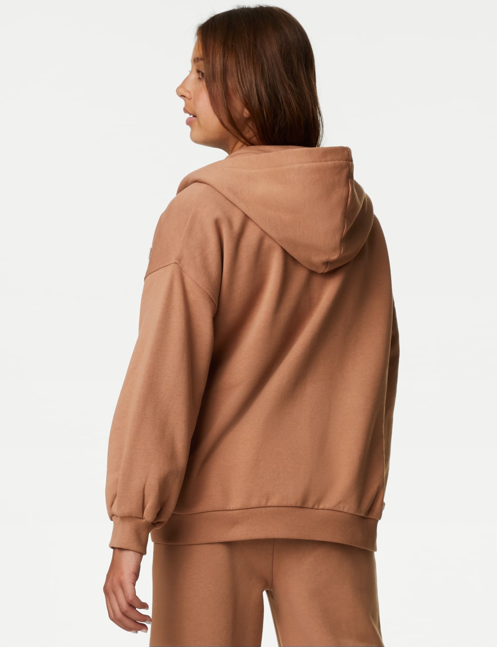 Cotton Rich Zip Hoodie (6-16 Yrs) image 5