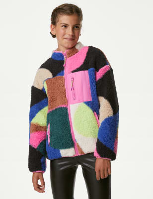 Borg Printed Jacket (6-16 Yrs)