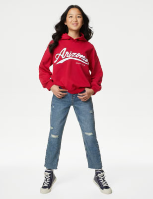 Cotton Rich Arizona Slogan Hoodie (6-16 Yrs) - BN