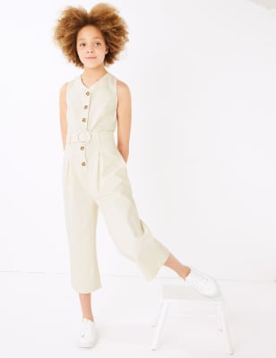 marks and spencer girls jumpsuit