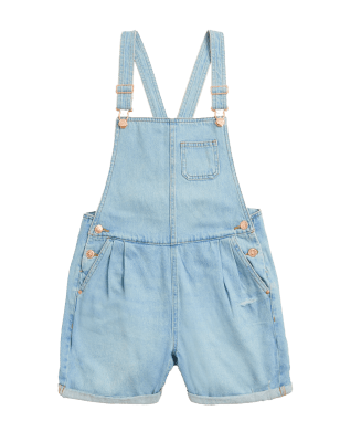 

Girls M&S Collection Denim Dungarees (6-16 Yrs), Denim