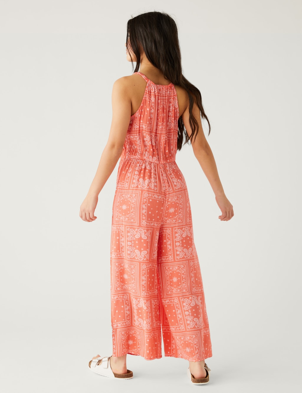 Bandana Print Jumpsuit (6-16 Yrs) image 3