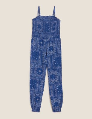 Bandana Print Jumpsuit (616 Yrs)