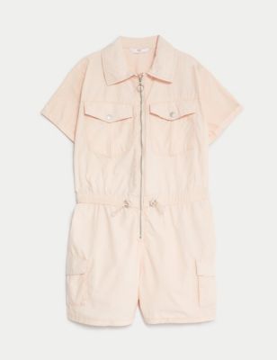 Pure Cotton Playsuit (6-16 Yrs)