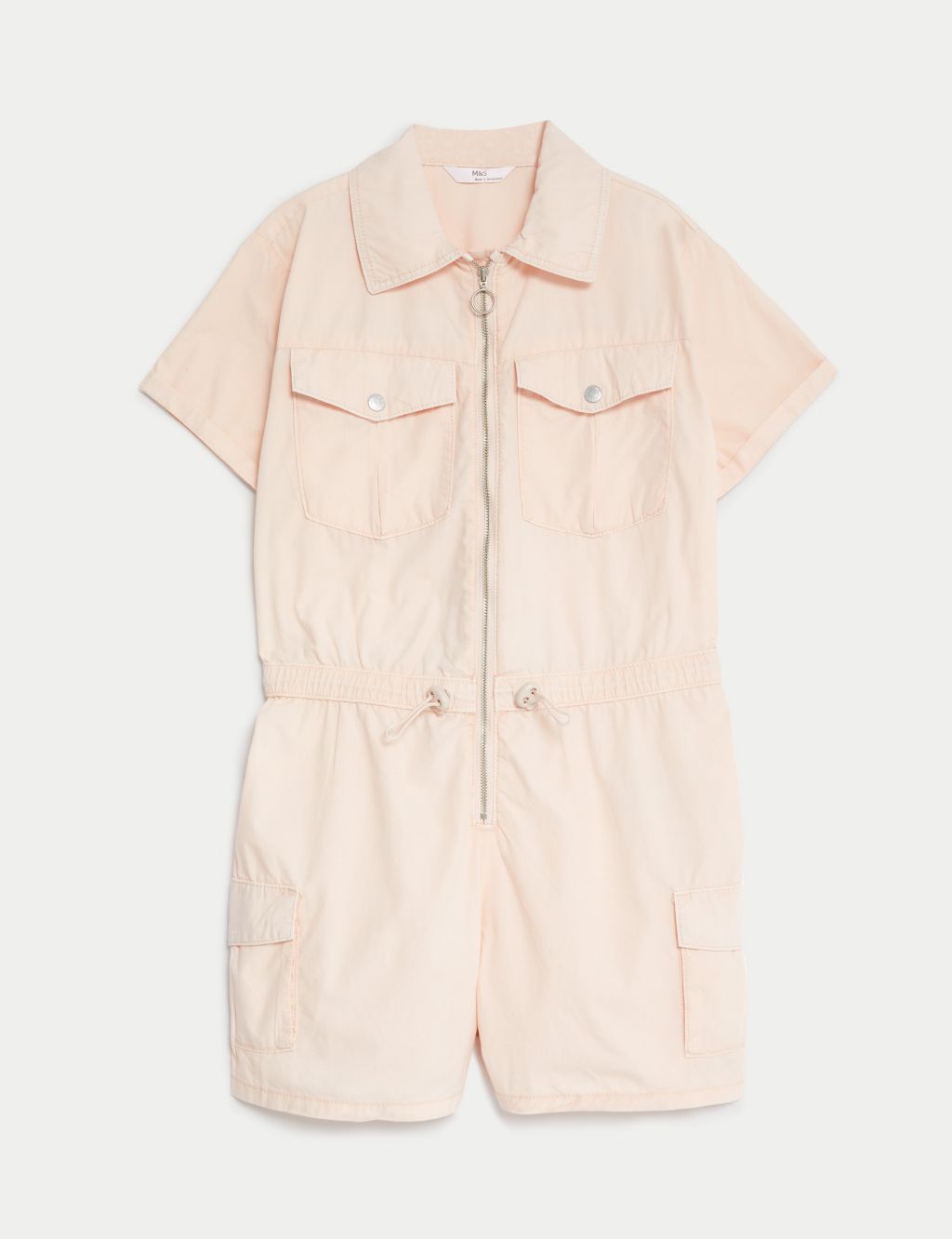Pure Cotton Playsuit (6-16 Yrs) image 2
