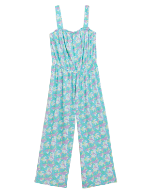 

Girls M&S Collection Floral Jumpsuit (6 - 16 Yrs) - Blue Mix, Blue Mix
