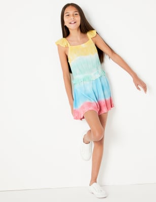 marks and spencer girls jumpsuit