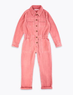 Pale pink cheap boiler suit