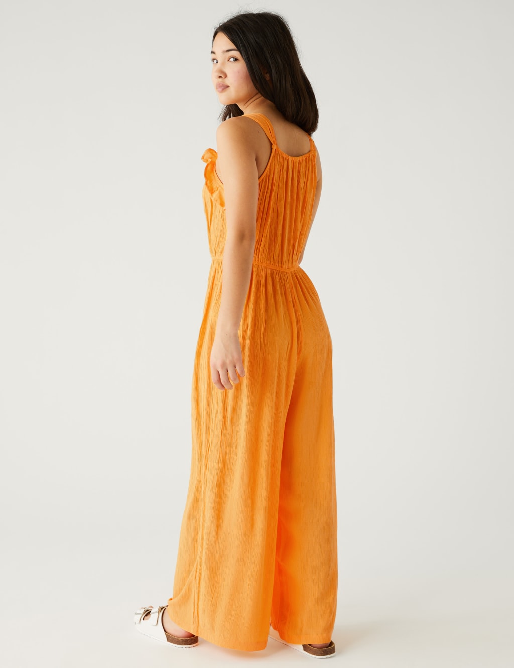 Frill Crinkle Jumpsuit (6-16 Yrs) image 3