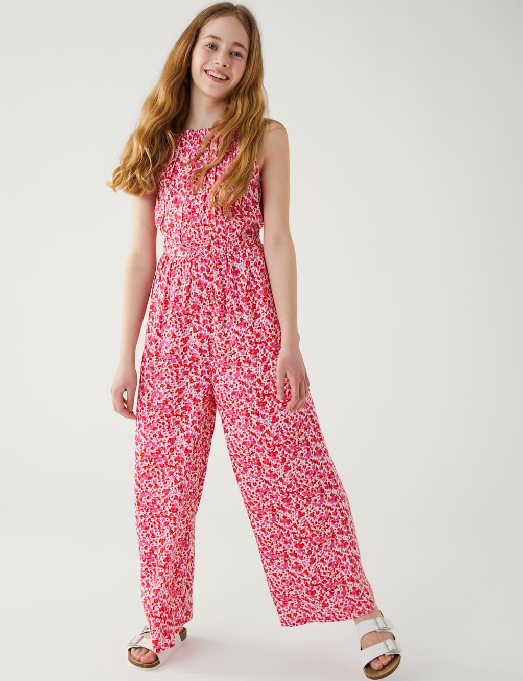Floral Jumpsuit (6-16 Yrs) image 2