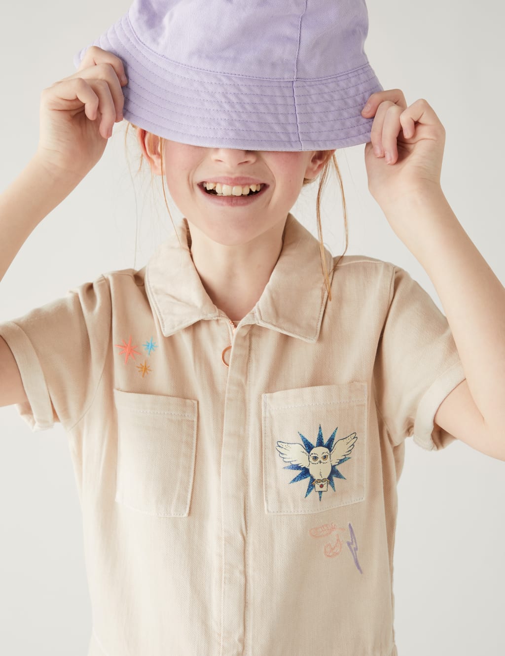 Denim Harry Potter™ Playsuit (6-16 Yrs) image 2