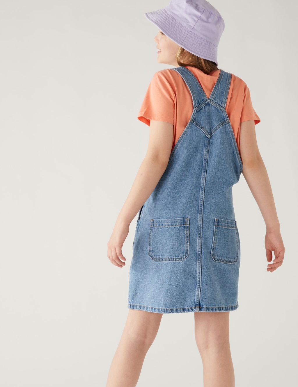 Denim Harry Potter™ Pinafore (6-16 Yrs) image 3