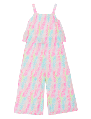 

M&S Collection Gemusterter Jumpsuit (6-16 J.) - Ivory Mix, Ivory Mix