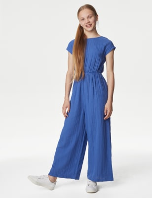 

M&S Collection Mono 100% algodón (6-16 años) - Blue, Blue