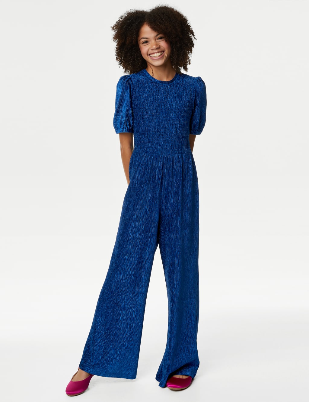 Velvet Jumpsuit (6-16 Yrs) image 1