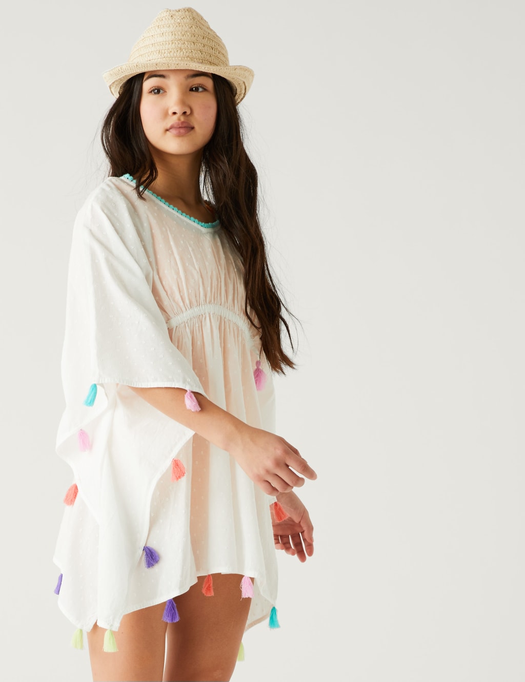 Pure Cotton Kaftan (6-16 Yrs) image 2