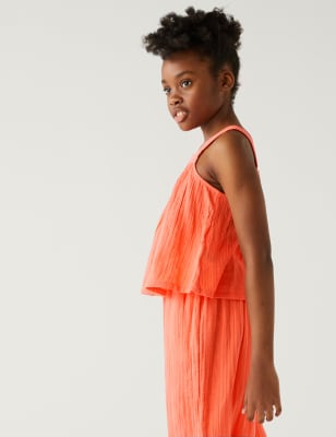 

M&S Collection Unterhemd aus reiner Baumwolle (6-16 Jahre) - Coral, Coral
