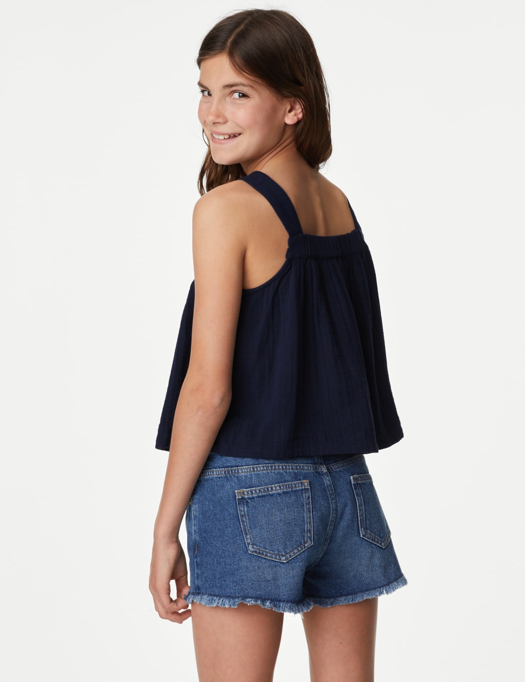 Pure Cotton Vest (6-16 Yrs) image 3