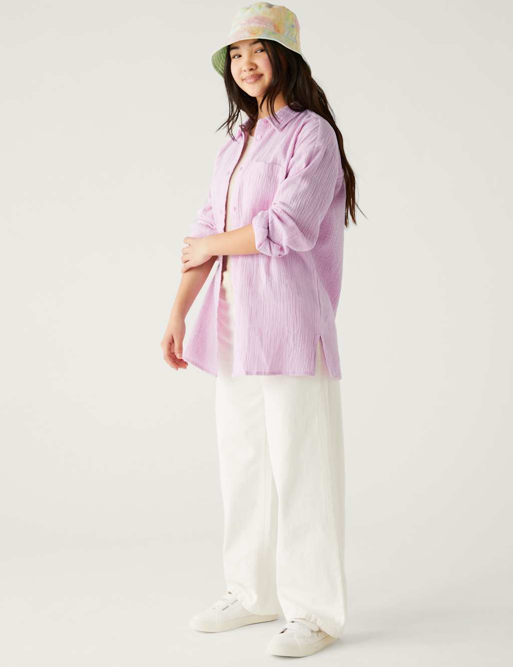 Pure Cotton Shirt (6-16 Yrs) image 2