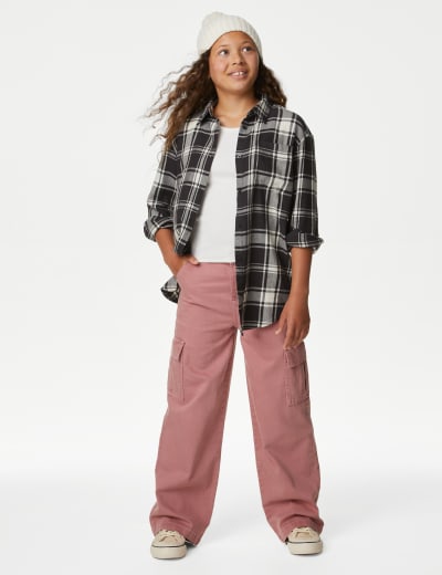 Cotton Rich Checked Shirt (6-16 Yrs)