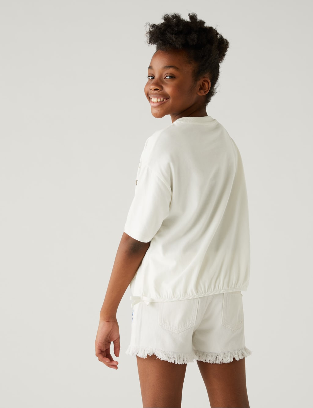 Pure Cotton Palm Graphic T-Shirt (6-16 Yrs) image 3