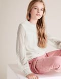 Textured Blouse (6-16 Yrs)