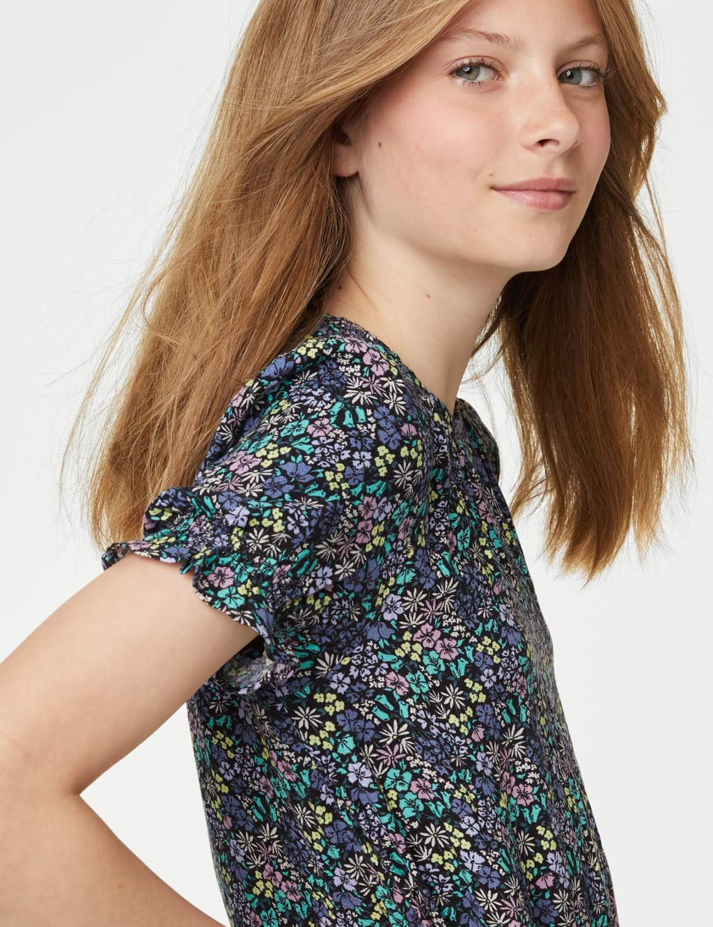 Floral Blouse Top (6-16 Yrs) image 3