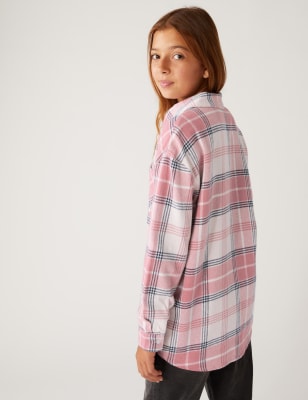 Pure Cotton Checked Shirt