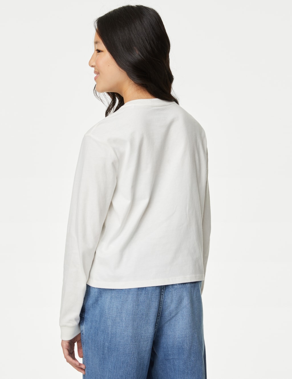 Pure Cotton Slogan Penguin Top (6-16 Yrs) image 4