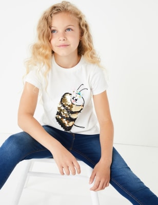 T-Shirt &mu;&epsilon; &sigma;&chi;έ&delta;&iota;&omicron; &mu;έ&lambda;&iota;&sigma;&sigma;&alpha; &alpha;&pi;ό &pi;&omicron;ύ&lambda;&iota;&epsilon;&sigmaf; &alpha;&pi;ό 100% &beta;&alpha;&mu;&beta;ά&kappa;&iota; (3-16 &epsilon;&tau;ώ&nu;)