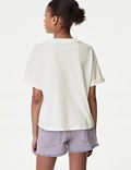 Pure Cotton Graphic T-Shirt (6-16 Yrs)